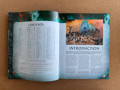 Warhammer 40K 9th Edition - Aeldari Codex - Hardcover (2022)