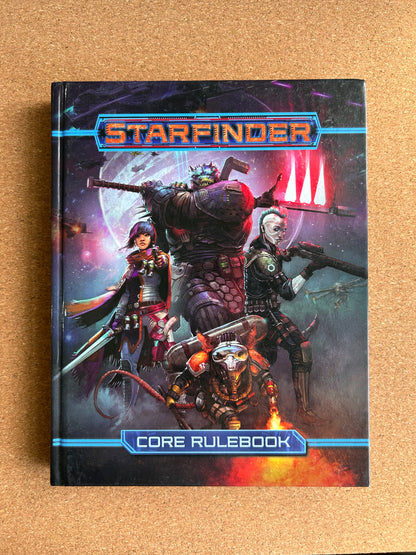 Starfinder Core Rulebook - Paizo PZO7101 Hardcover (2017)