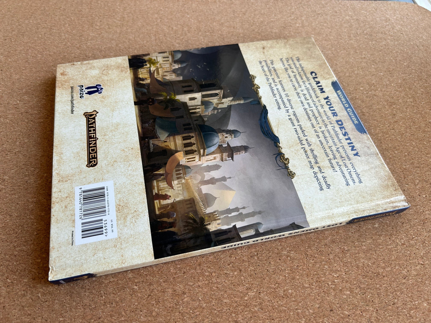Pathfinder Second Edition - Lost Omens World Guide - Paizo Hardcover (2019)