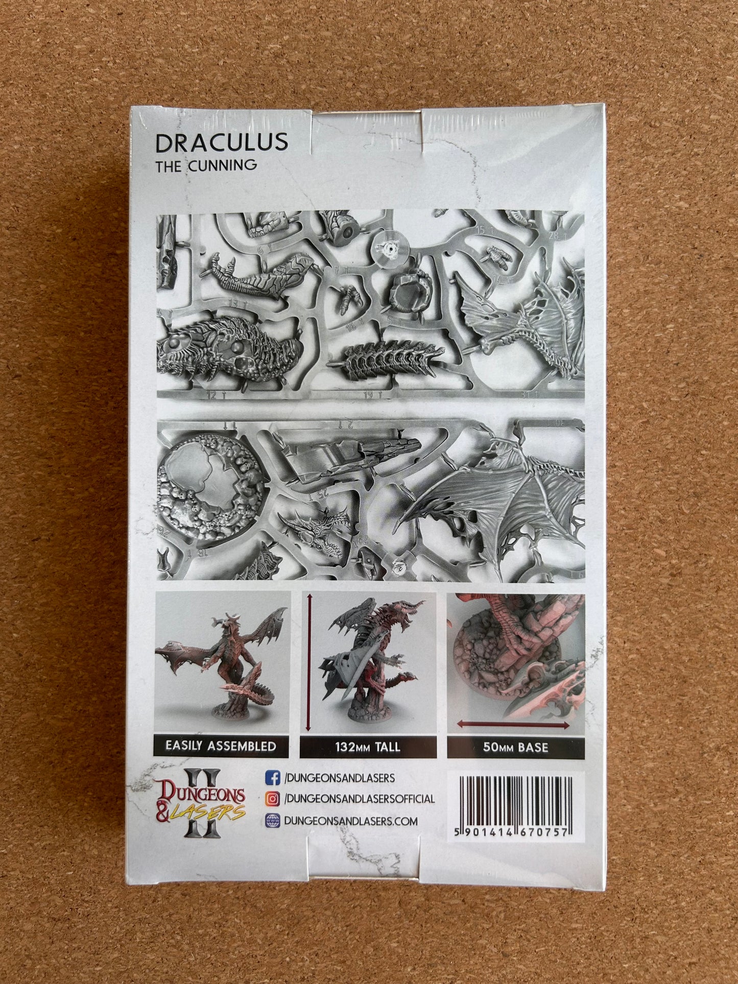 Dungeons & Lasers - Draculus The Cunning - Archon Studio Sealed