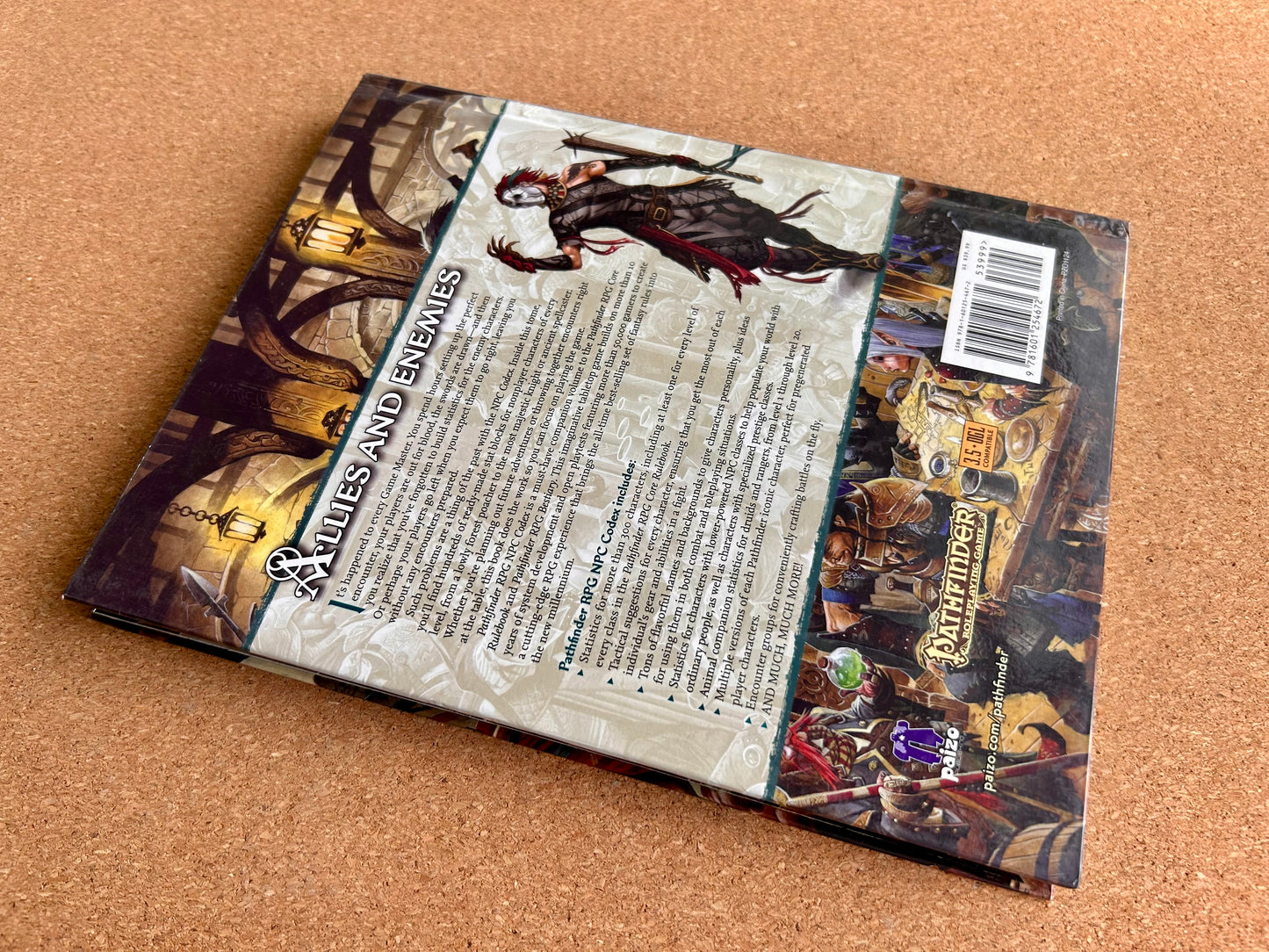 Pathfinder First Edition - NPC Codex - Paizo Hardcover (2012)