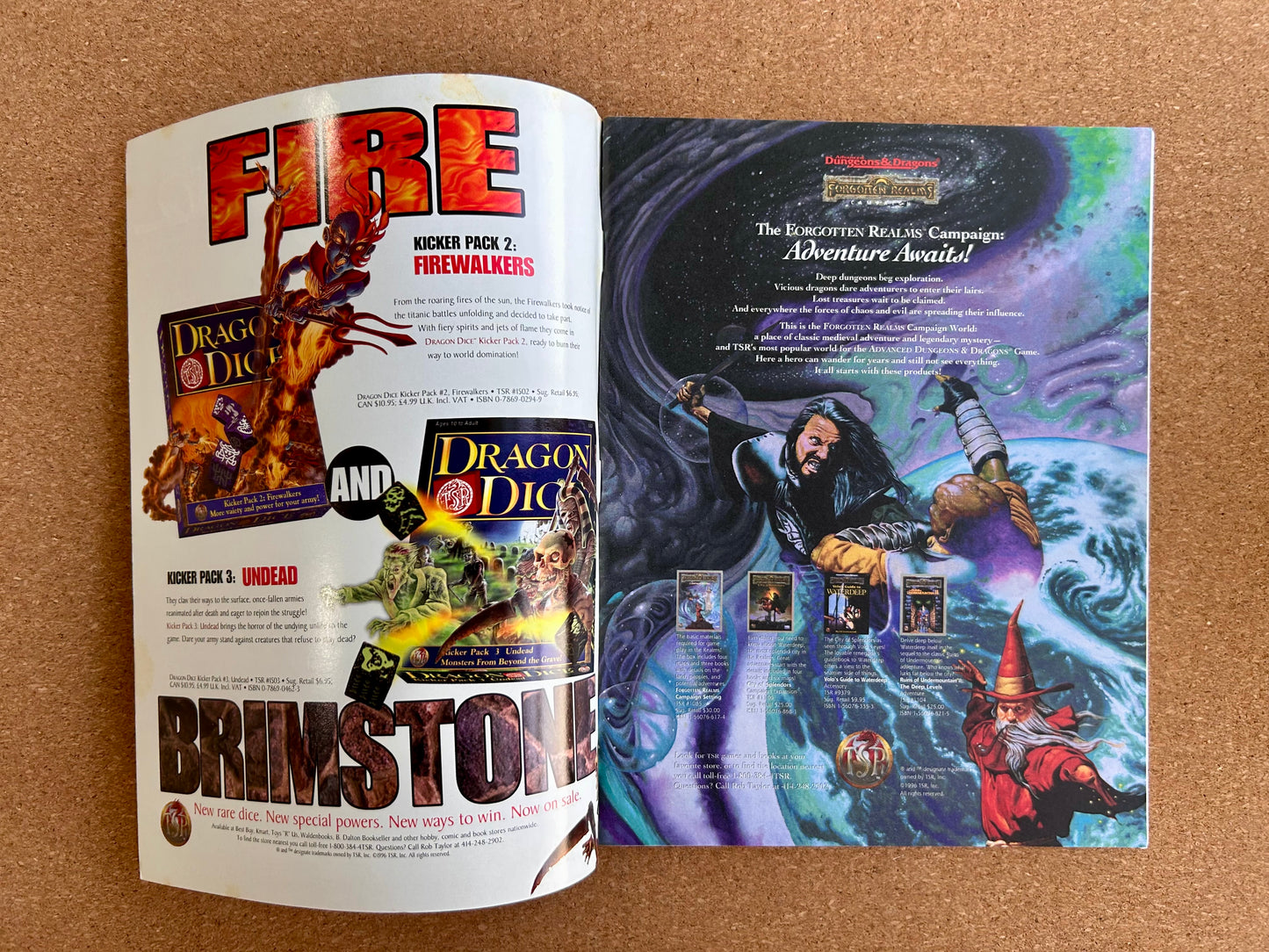 Dungeon Magazine Issue #60 - TSR Magazine (JULY/AUGUST 1996)