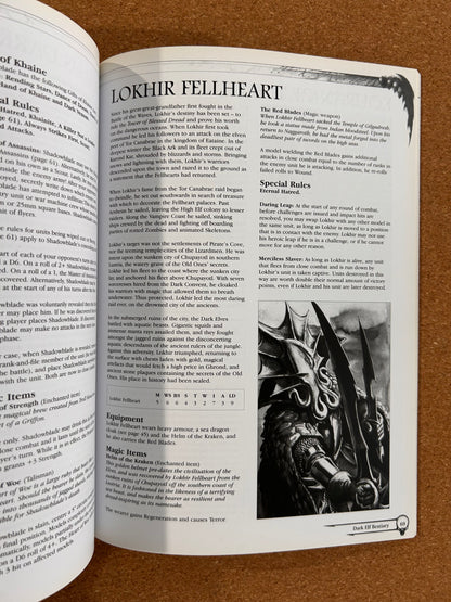 Warhammer Fantasy Armies Codex - Dark Elves - Games Workshop Paperback (2008)