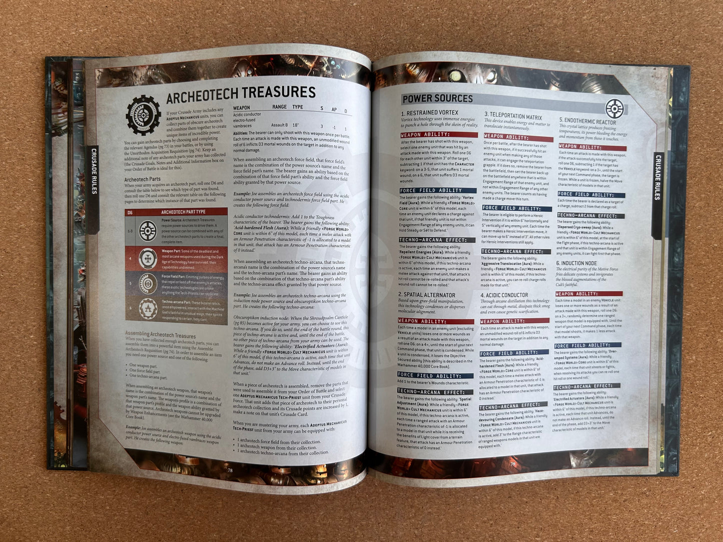 Warhammer 40K 9th Edition - Adeptus Mechanicus Codex - Hardcover (2021)