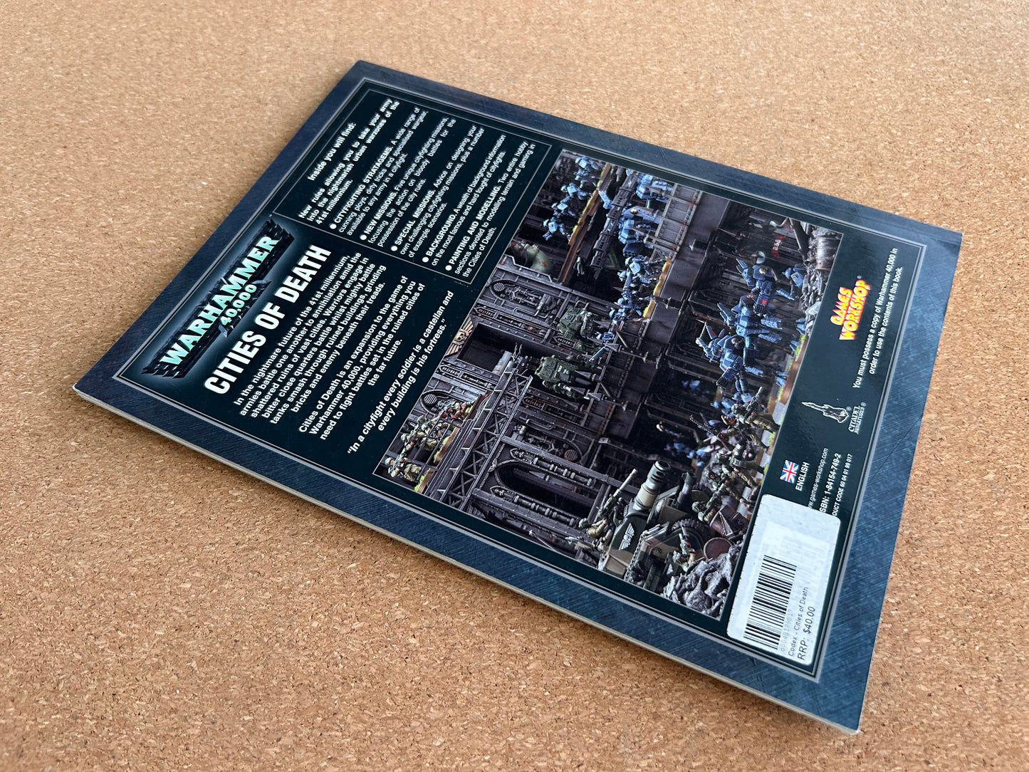 Warhammer 40K Expansion - Cities of Death - Games Workshop Paperback (2006)