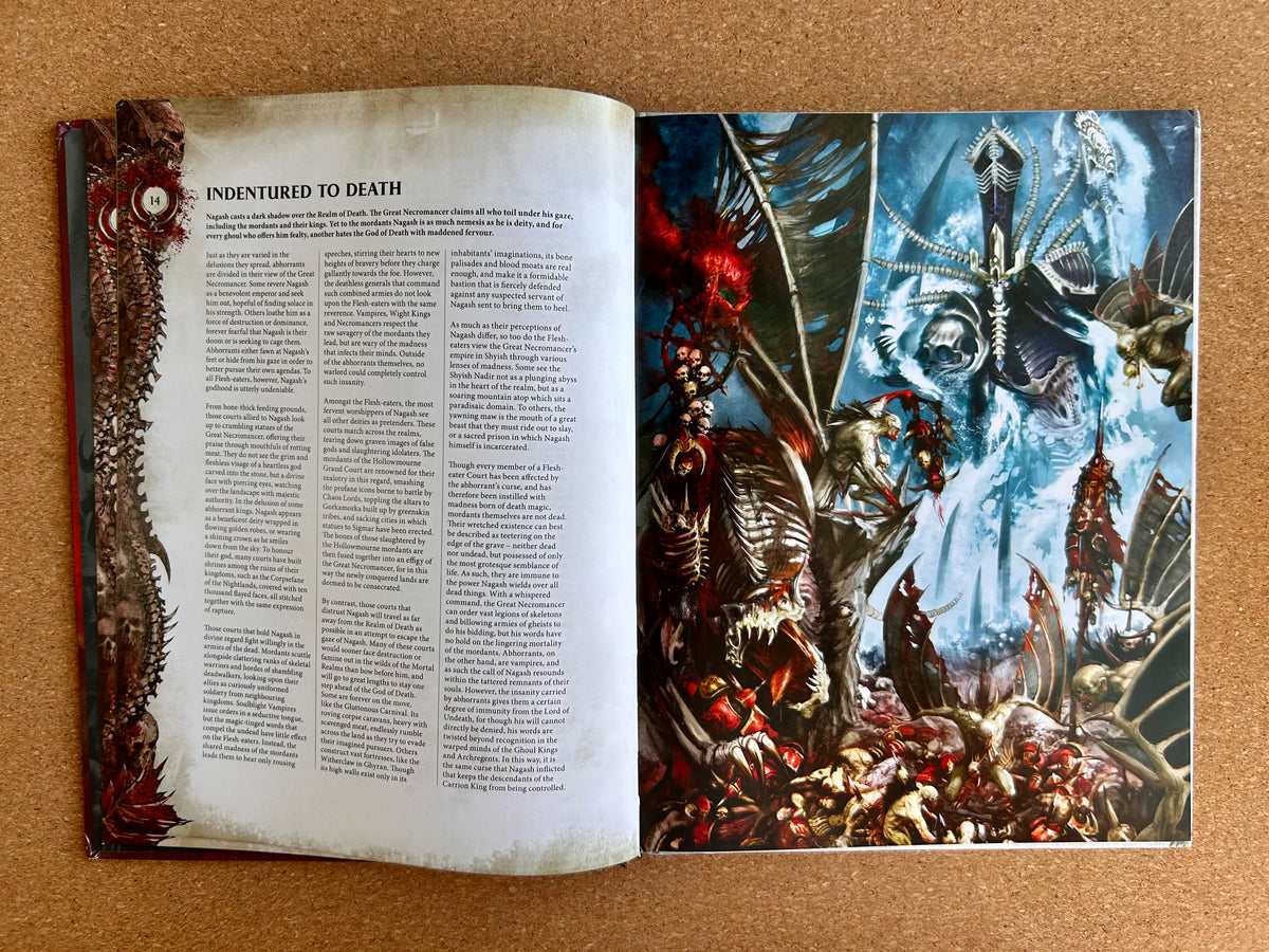 Warhammer Age of Sigmar 2nd Edition - Death Battletome Flesh-Eater Courts - Hardcover (2019)