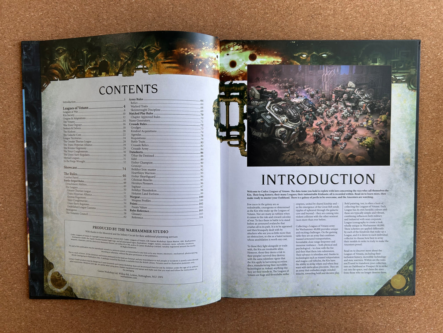 Warhammer 40K 9th Edition - Leagues of Votann Codex - Hardcover (2022)