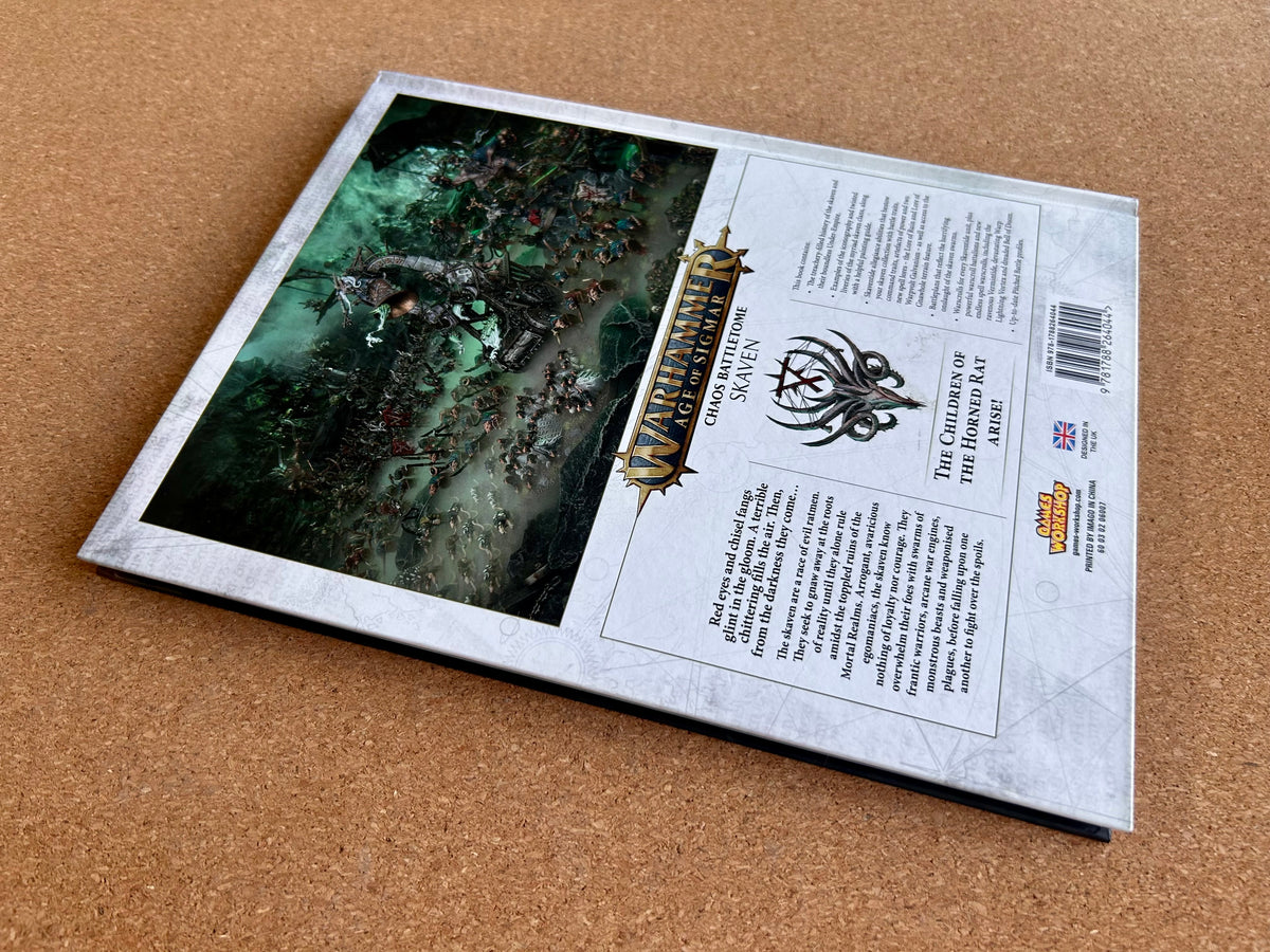 Warhammer Age of Sigmar 2nd Edition - Chaos Battletome Skaven - Hardcover (2019)