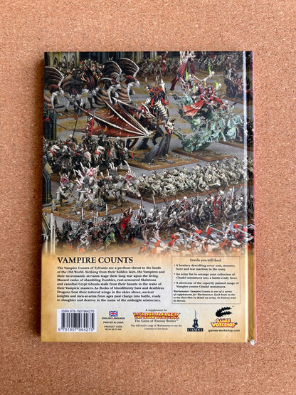 Warhammer Fantasy Armies Codex - Vampire Counts - Games Workshop Hardcover (2011)