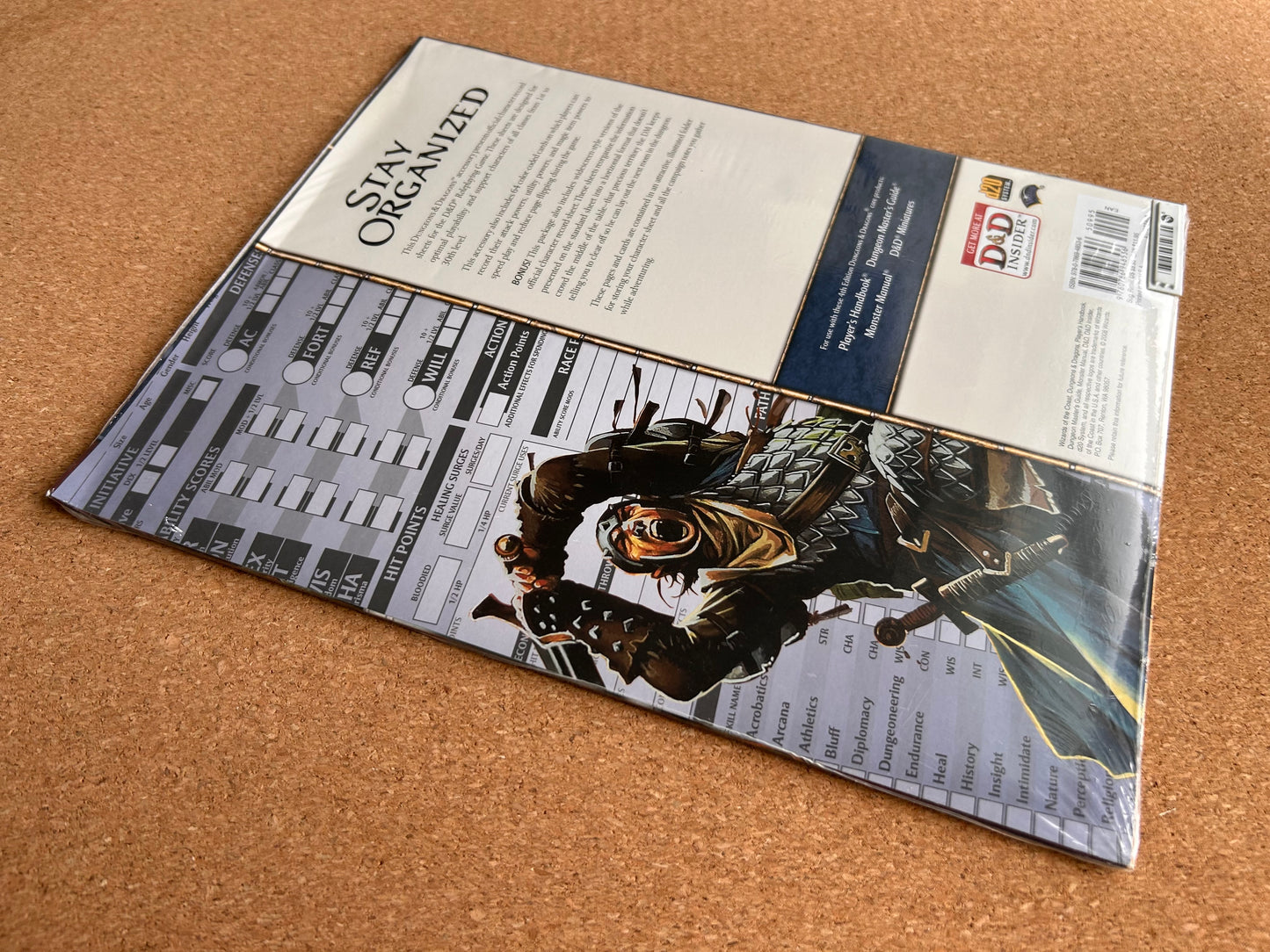 Dungeons & Dragons 4th Edition - Character Record Sheets - WOTC (2008)