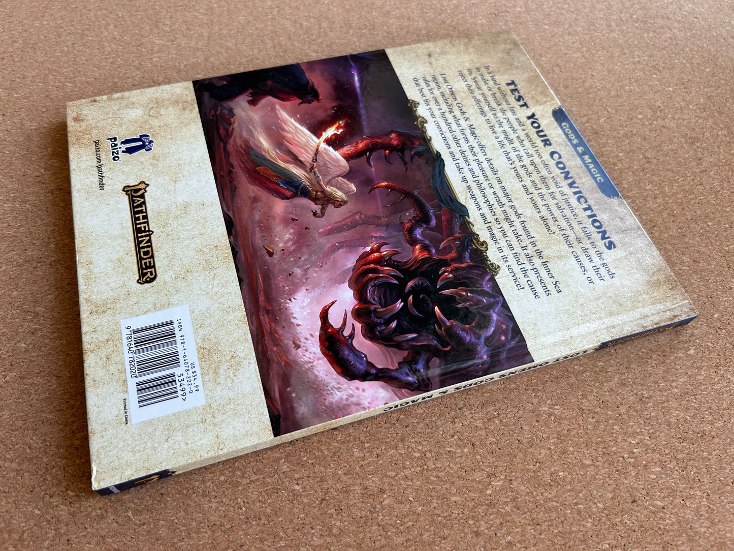 Pathfinder Second Edition - Lost Omens Gods & Magic - Paizo Hardcover (2020)