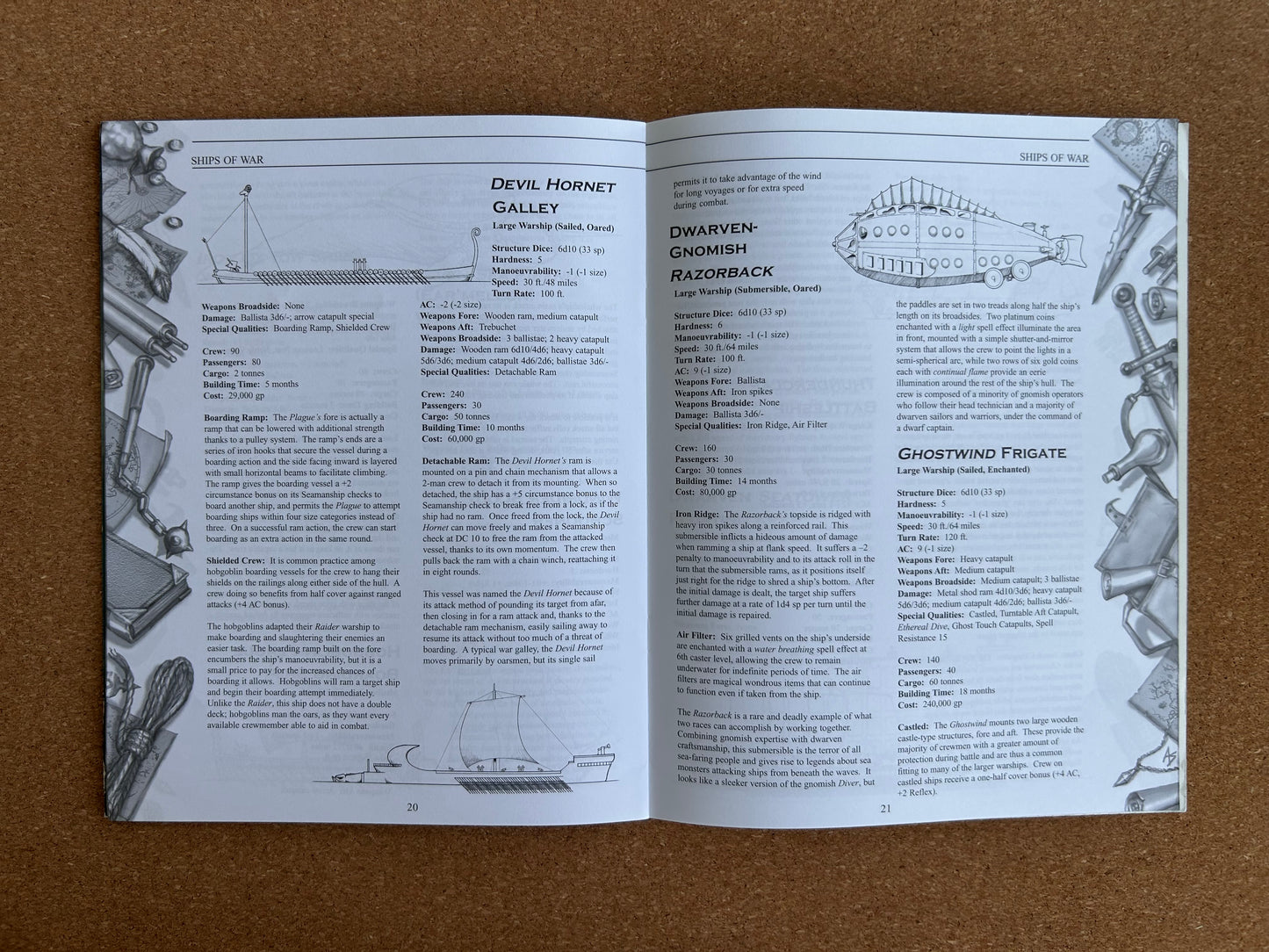 Traveller’s Tales - Ships of War - Mongoose Publishing Paperback (2002)