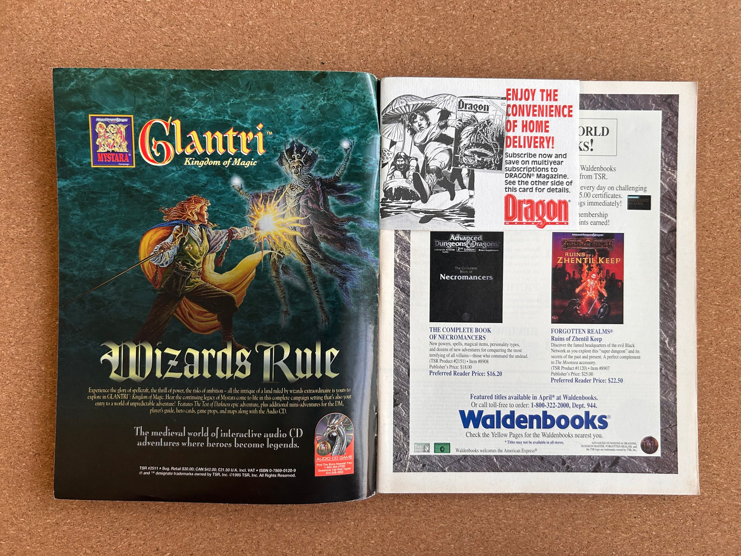 Dragon Magazine Issue #216 - TSR Magazine (April, 1995)