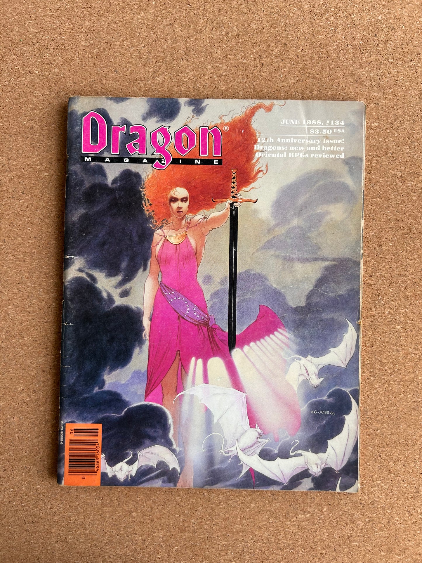 Dragon Magazine Issue #134 - TSR Magazine (June, 1988)