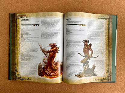 Pathfinder First Edition - Bestiary - Paizo Hardcover (2011)