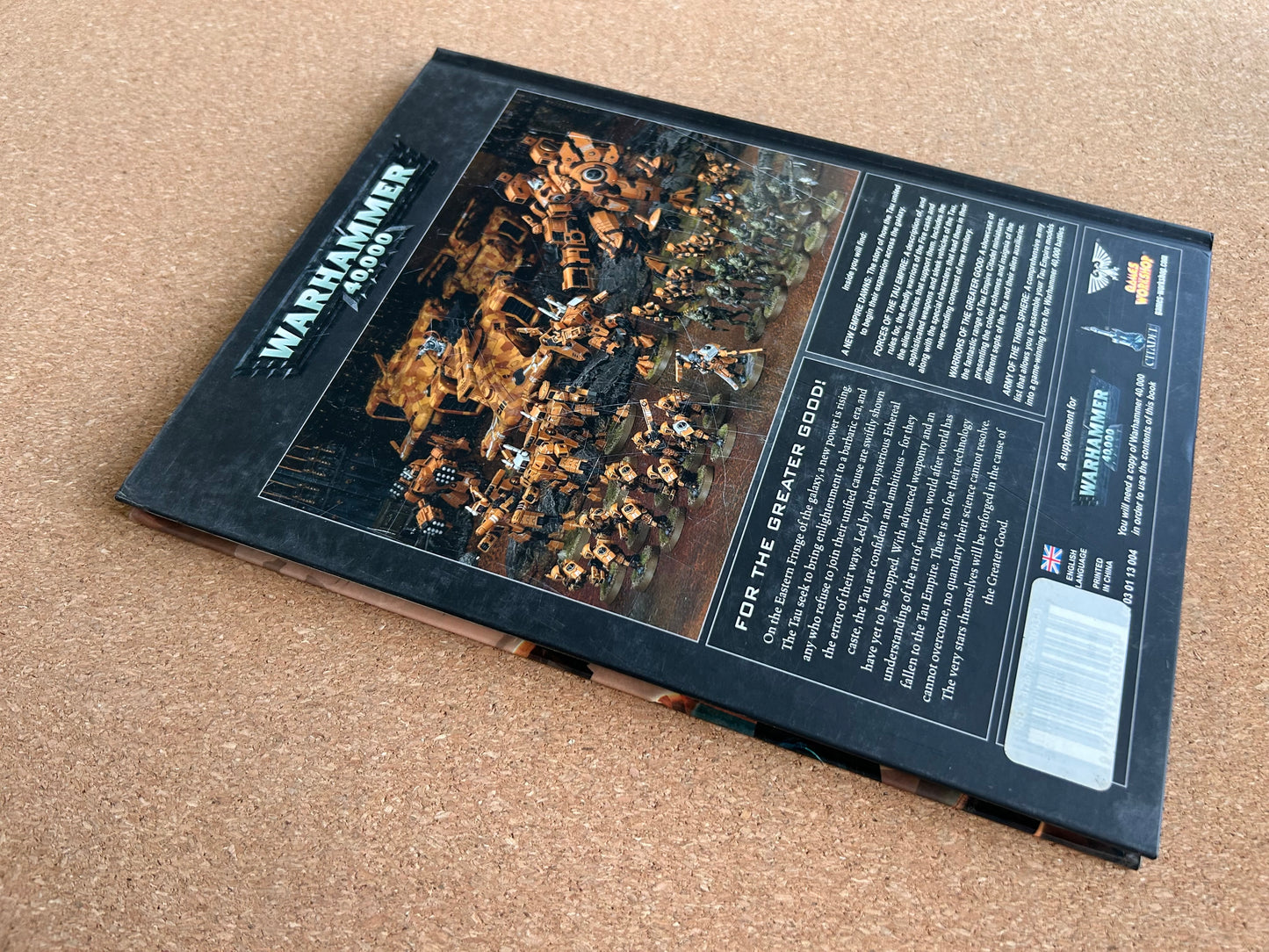 Warhammer 40K 6th Edition - Tau Empire Codex - Games Workshop Hardcover (2012)