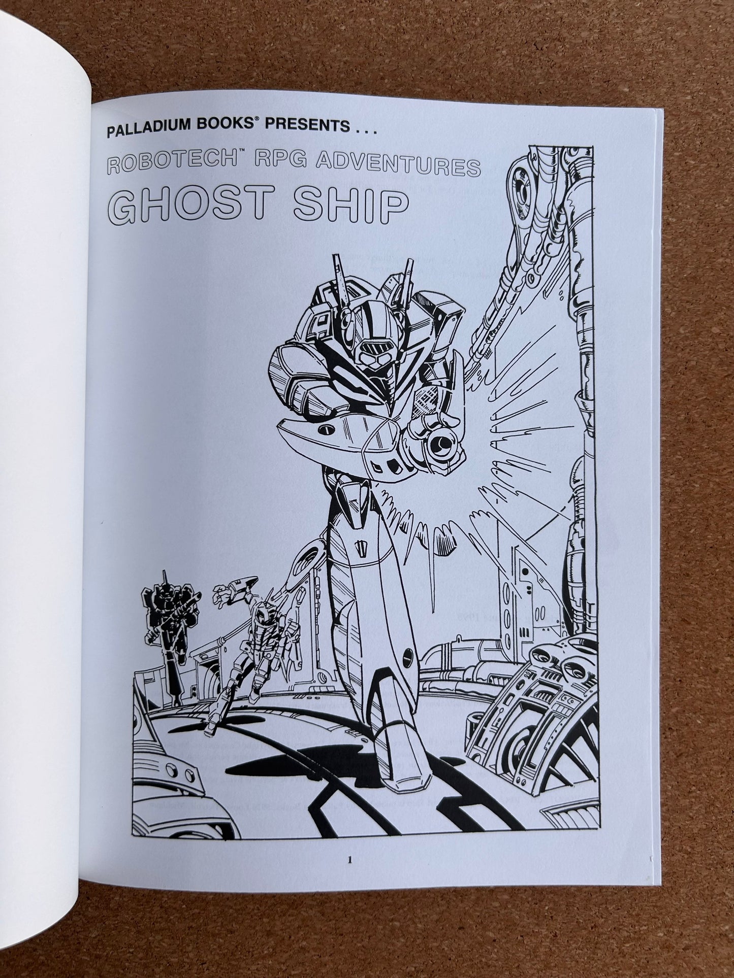 Robotech: RPG Adventures: Ghost Ship - Palladium Paperback (1998)