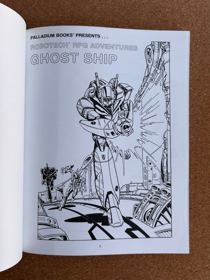 Robotech: RPG Adventures: Ghost Ship - Palladium Paperback (1998)