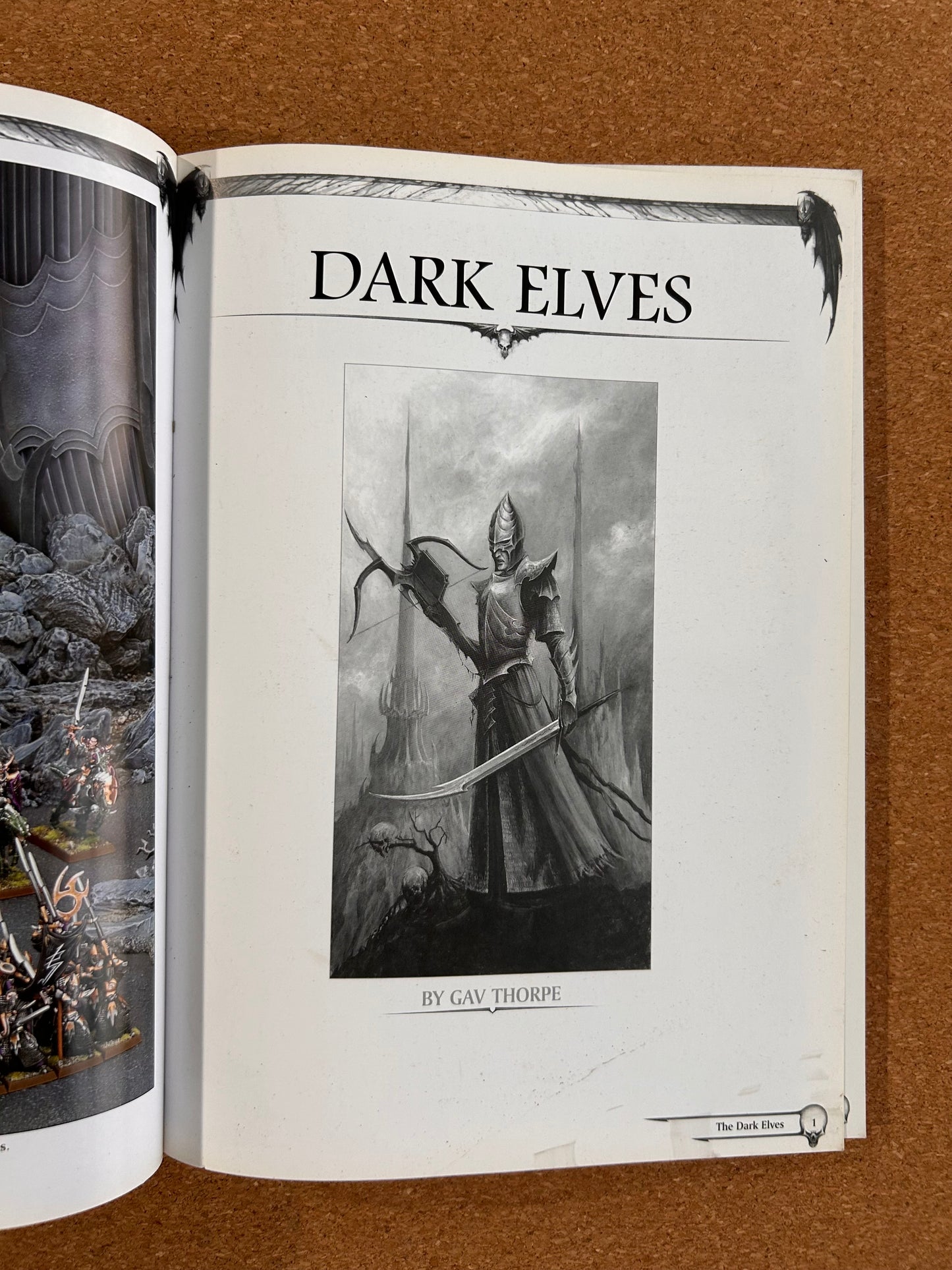 Warhammer Fantasy Armies Codex - Dark Elves - Games Workshop Paperback (2008)