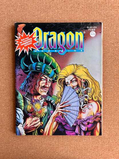 Dragon Magazine Issue #192 - TSR Magazine (April, 1993)