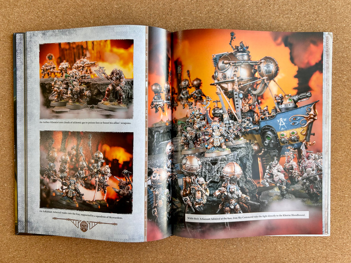 Warhammer Age of Sigmar 1st Edition - Order Battletome Kharadron - Hardcover (2017)