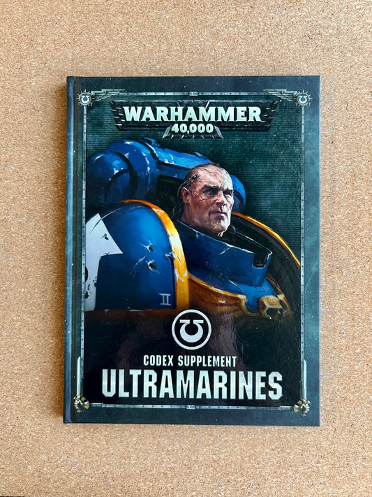 Warhammer 40K 8th Edition - Ultramarines Codex Supplement - Hardcover (2019)