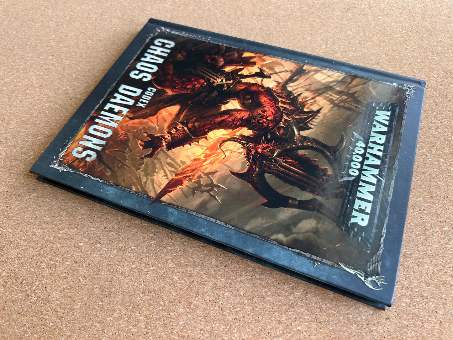 Warhammer 40K 8th Edition - Chaos Daemons Codex - Games Workshop Hardcover (2018)