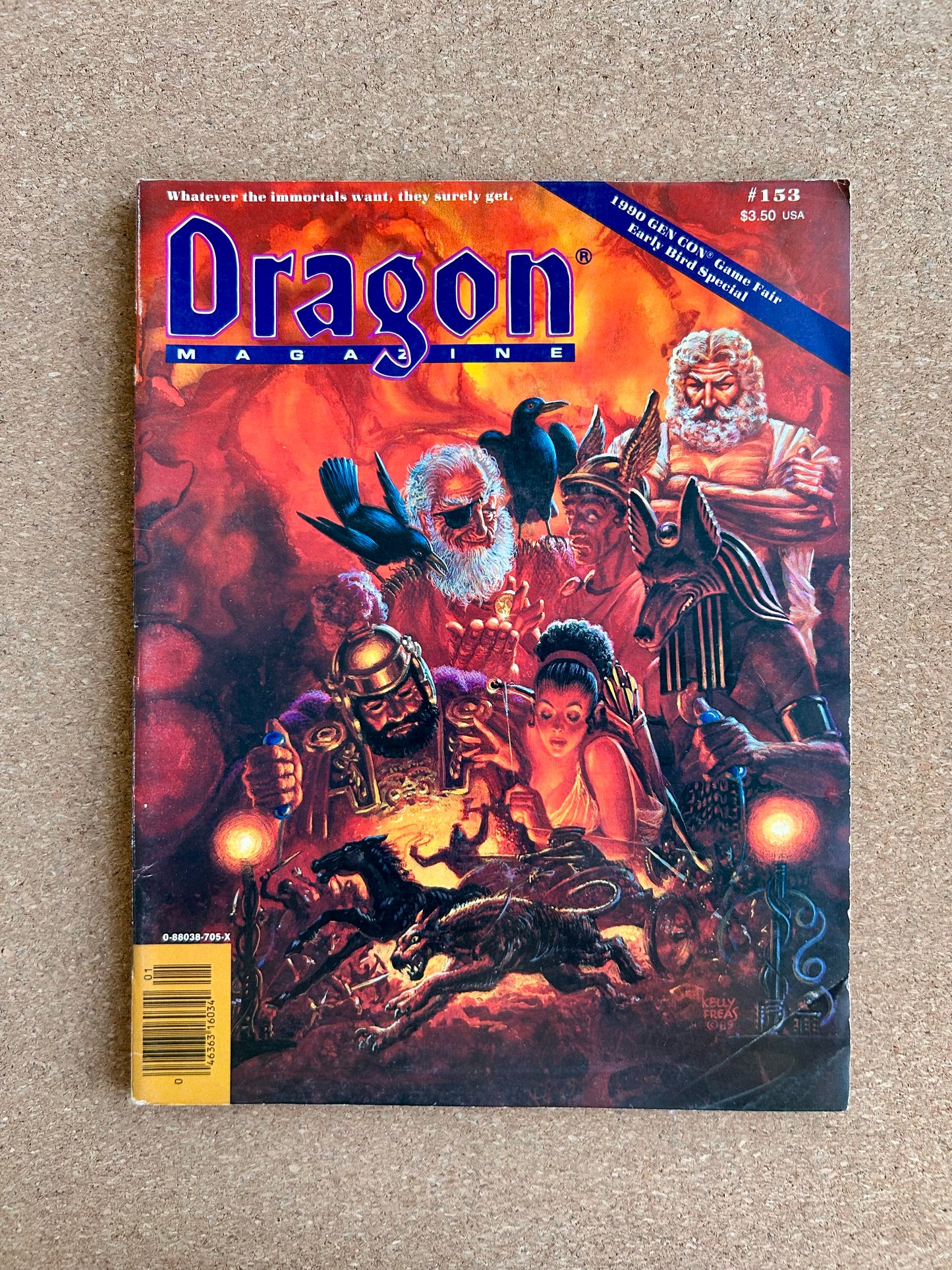 Dragon Magazine Issue #153 - TSR Magazine (January, 1990)