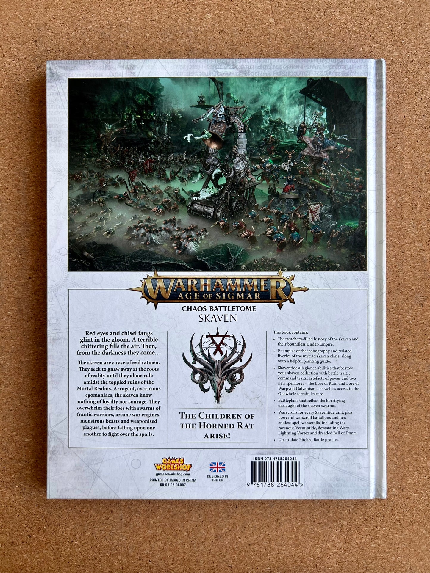 Warhammer Age of Sigmar 2nd Edition - Chaos Battletome Skaven - Hardcover (2019)