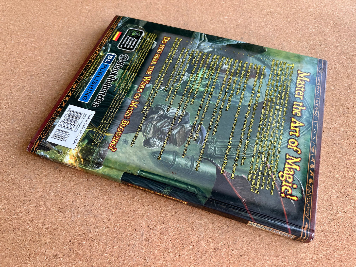 Warhammer Fantasy Roleplay 2nd Ed - Realms of Sorcery  - Black Library Hardcover (2005)