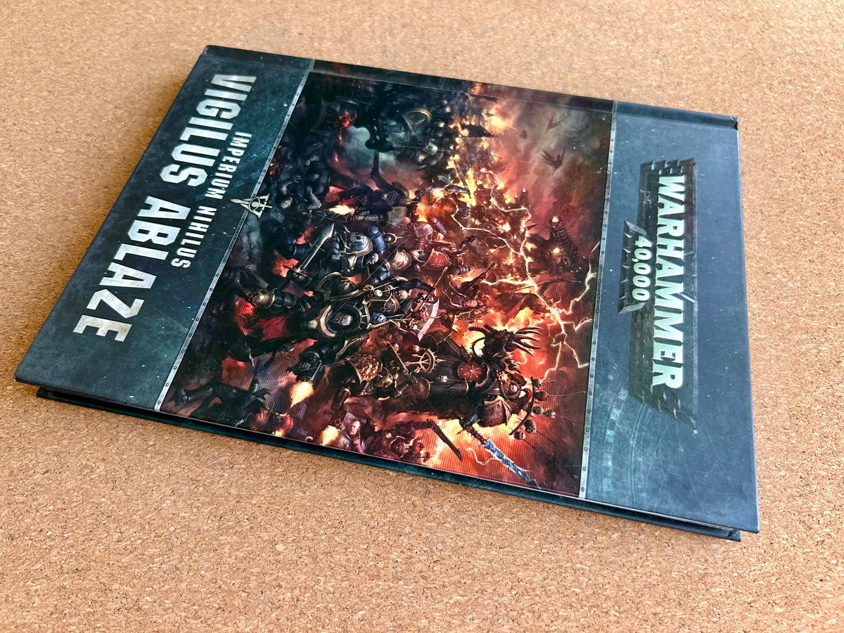 Warhammer 40K 8th Edition - Imperium Nihilus Vigilus Ablaze - Games Workshop Hardcover (2019)