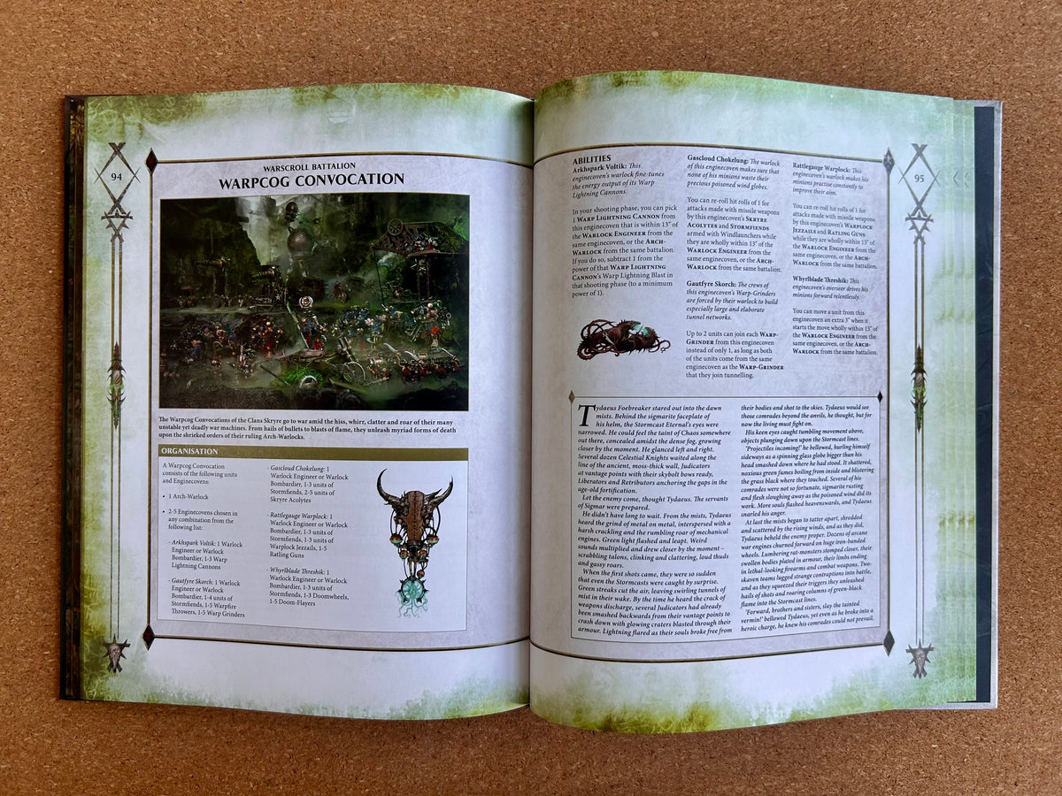 Warhammer Age of Sigmar 2nd Edition - Chaos Battletome Skaven - Hardcover (2019)