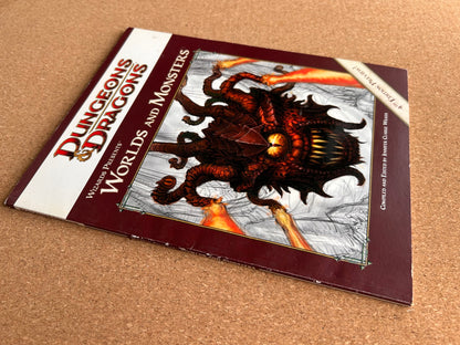 Dungeons & Dragons 4th Edition Preview - Worlds of Monsters - WOTC Paperback (2008)