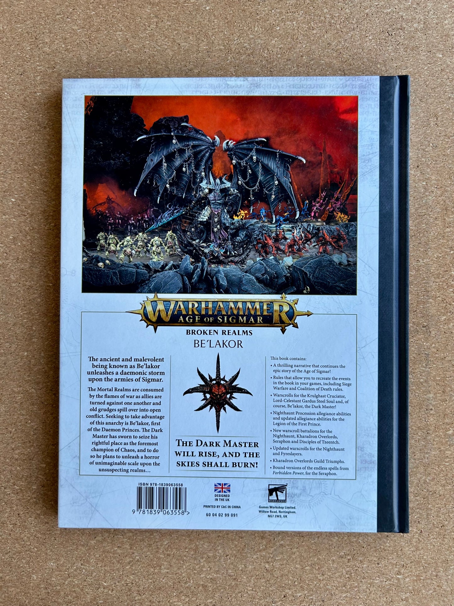 Warhammer Age of Sigmar Broken Realms - Be’lakor - Hardcover (2021)