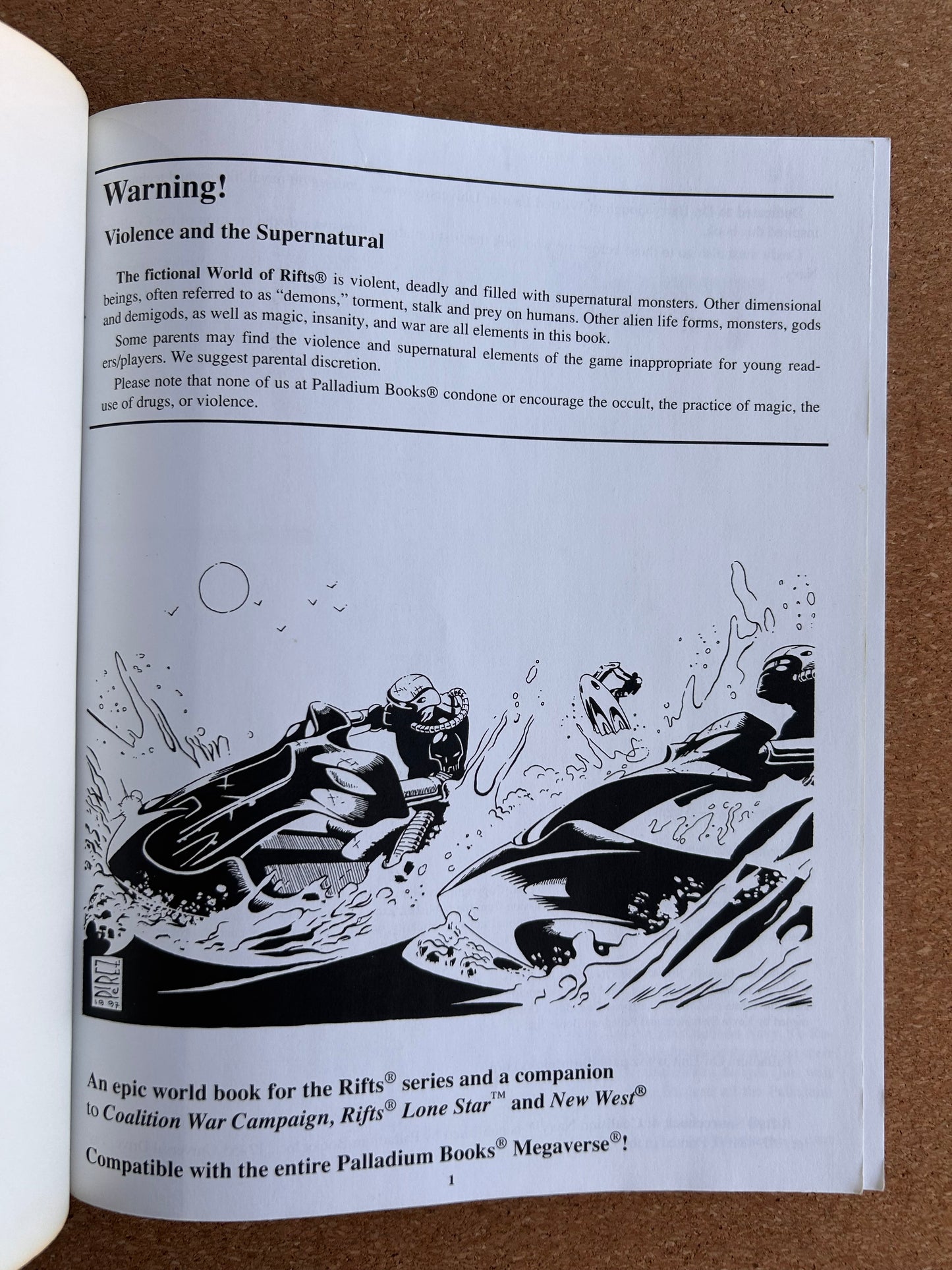 Rifts Sourcebook 4: Coalition Navy - Palladium Books Paperback (1997)