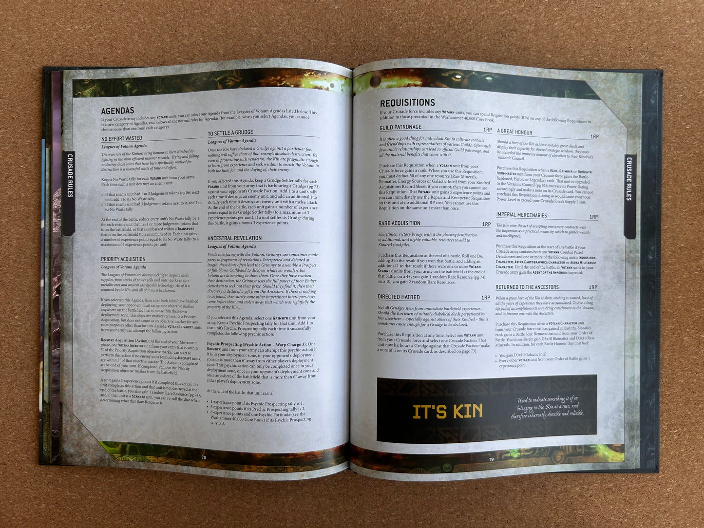 Warhammer 40K 9th Edition - Leagues of Votann Codex - Hardcover (2022)