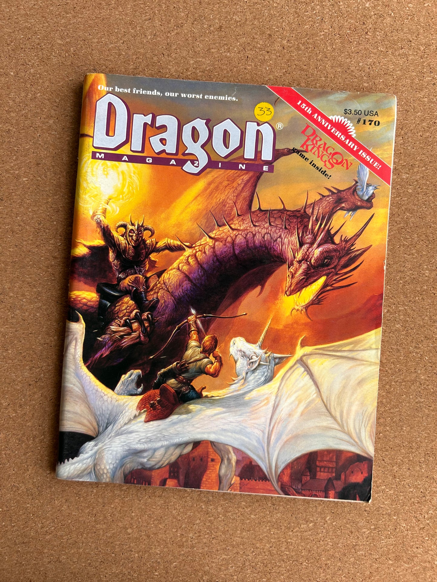 Dragon Magazine Issue #170 - TSR Magazine (June, 1991)