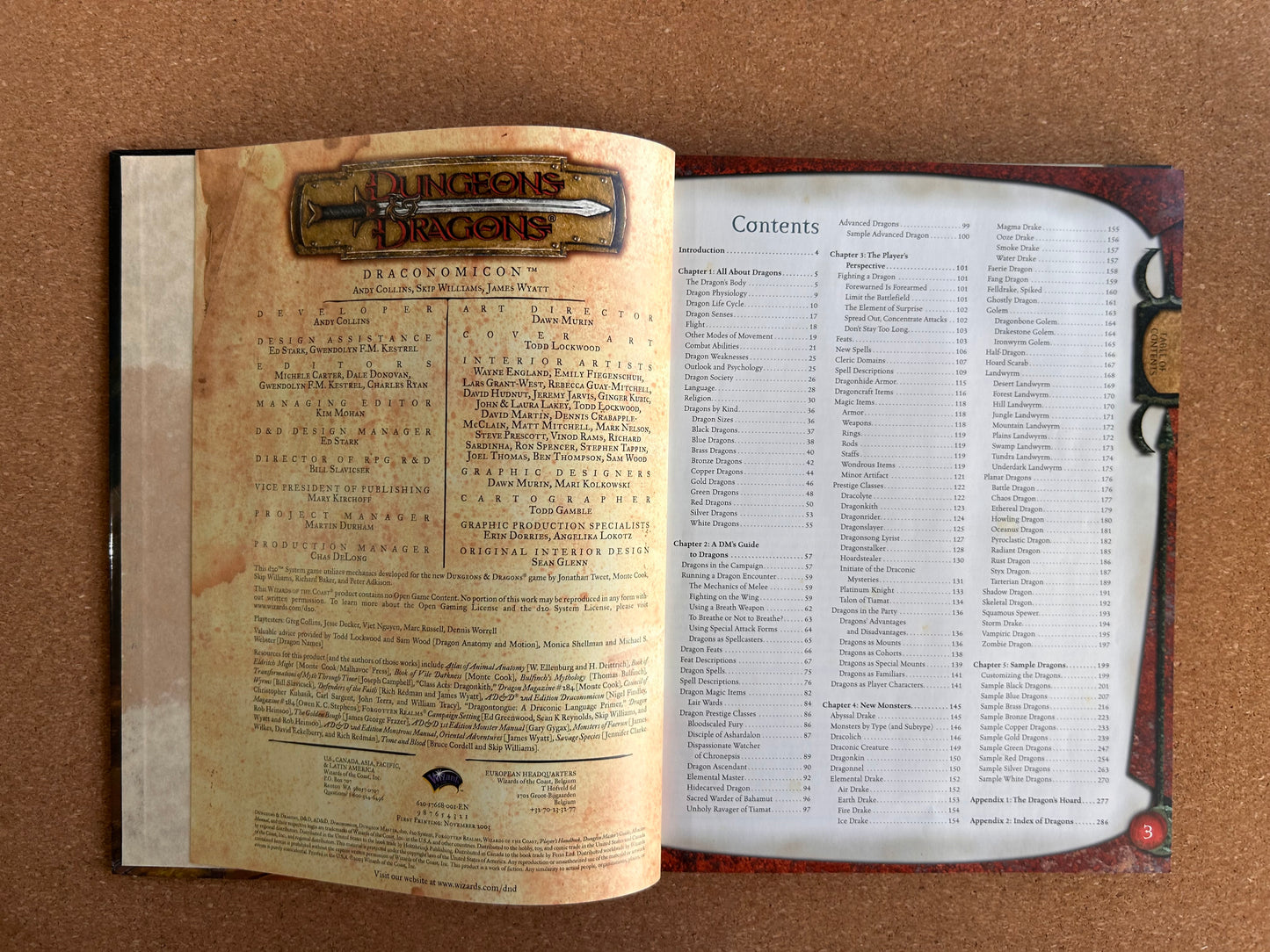 Dungeons & Dragons 3.0/3.5 - Draconomicon - WOTC Hardcover (2003)