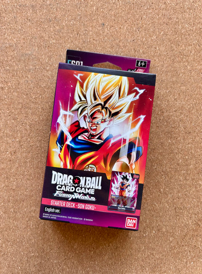 Dragon Ball Super Card Game: Fusion World [FS01]- Starter Deck Son Goku- English