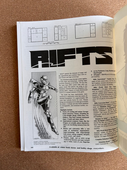 Robotech II The Role-Playing Game - The Sentinels - Palladium Paperback (1995)