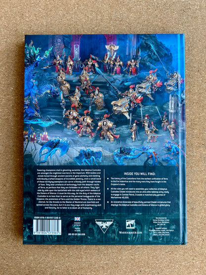 Warhammer 40K 10th Edition - Adeptus Custodes Codex - Games Workshop Hardcover (2024)