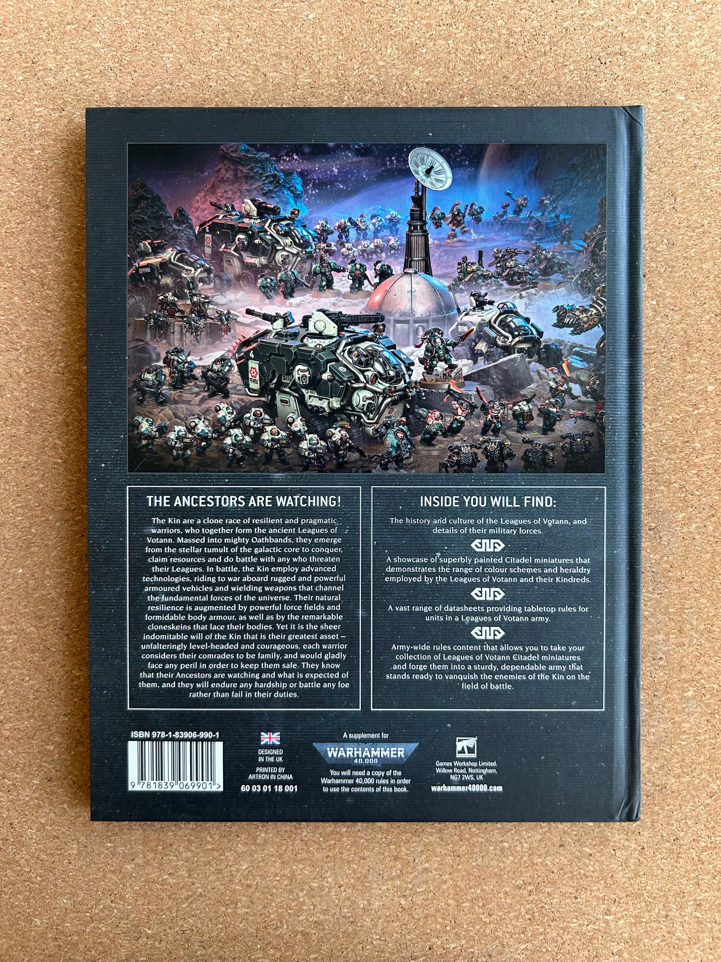 Warhammer 40K 9th Edition - Leagues of Votann Codex - Hardcover (2022)