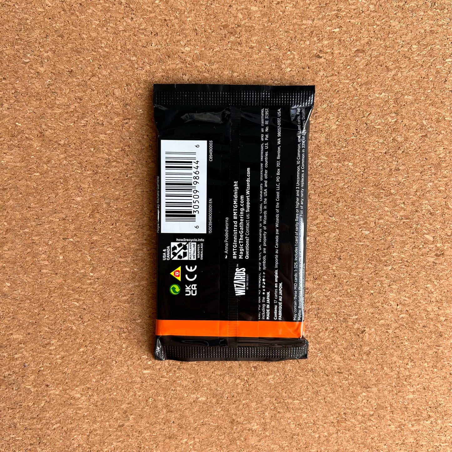 Magic The Gathering Innestrad Midnight Hunt Draft Booster Pack