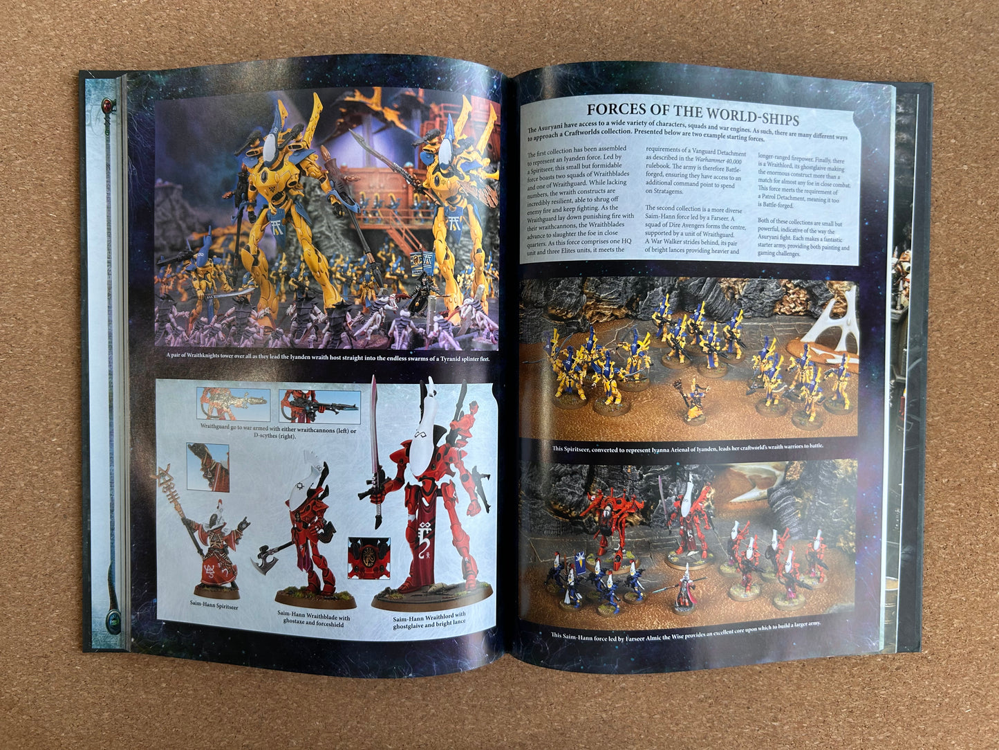 Warhammer 40K 8th Edition - Craftworlds Codex - Games Workshop Hardcover (2017)