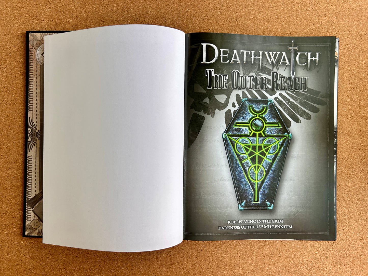 Warhammer 40K Roleplay: Deathwatch - The Outer Reach - Hardcover (2012)