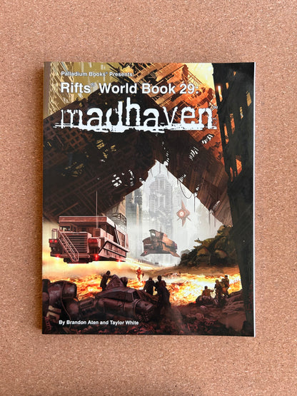 Rifts World Book 29: Madhaven - Palladium Books Paperback 1st Print (2006)