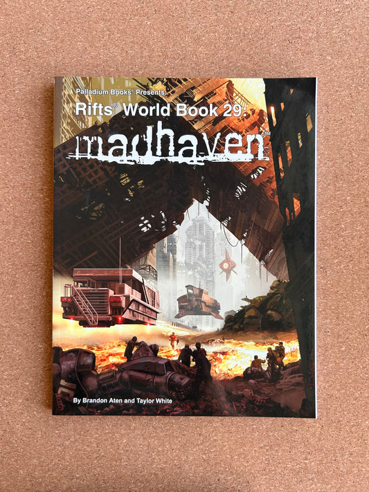 Rifts World Book 29: Madhaven - Palladium Books Paperback 1st Print (2006)