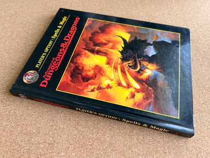 Advanced Dungeons & Dragons - Player’s Option: Spells & Magic - TSR2163 Hardcover (1996)