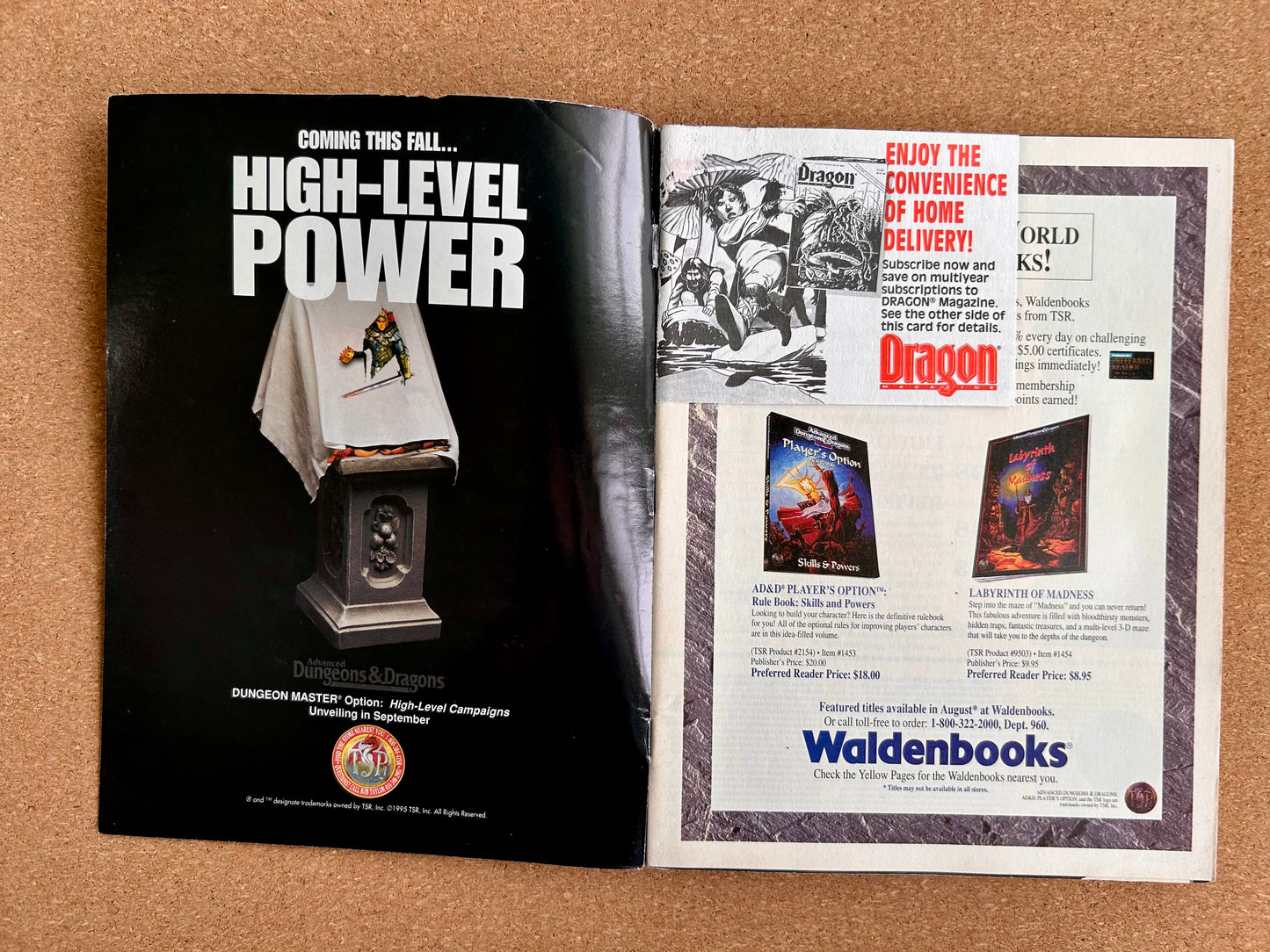 Dragon Magazine Issue #220 - TSR Magazine (August, 1995)