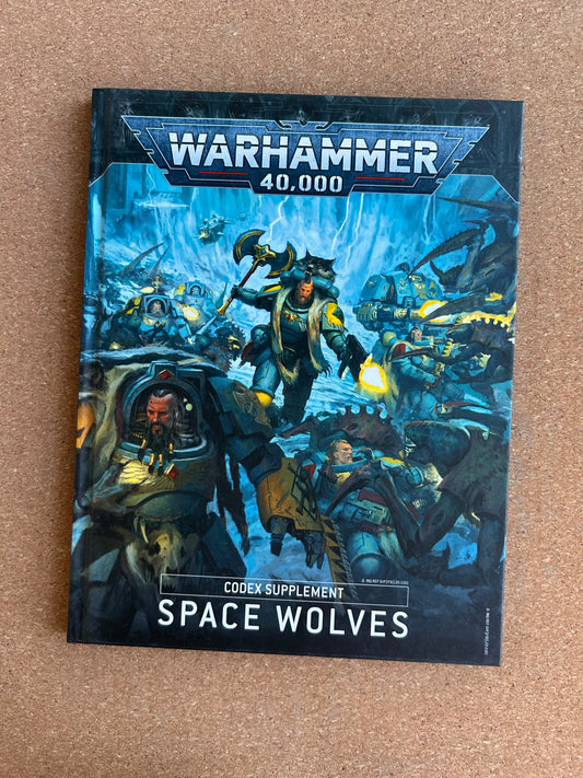 Warhammer 40K 9th Edition - Space Wolves Codex - Hardcover (2020)